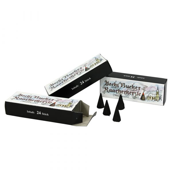 SIGRO Echt Bucker-Räucherkerzen "Weihrauch"