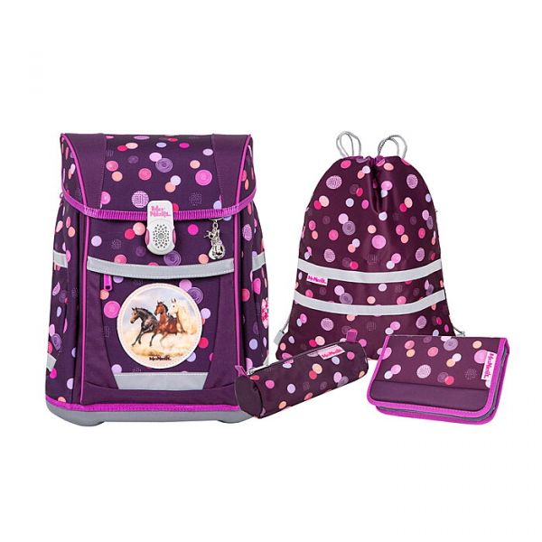 McNeill Ergo Tenero Ruby, Schulranzen, 5tlg.