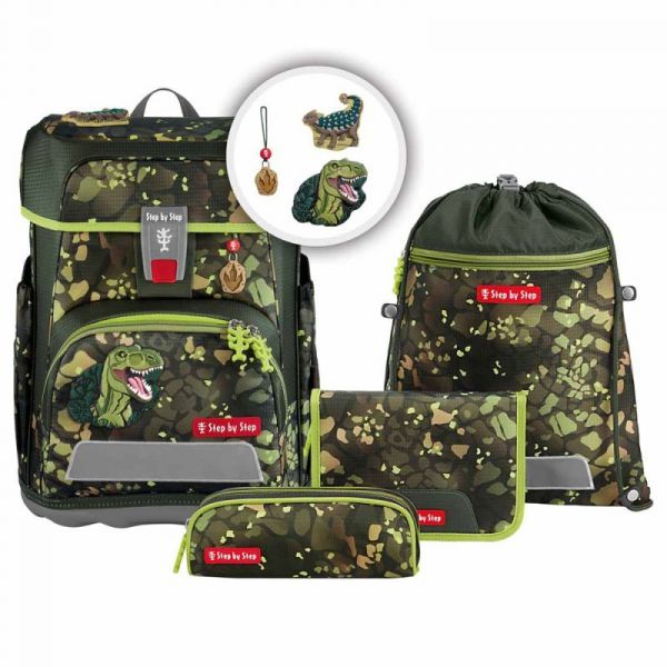 CLOUD Schulranzen-Set "Dino Torex" 5-tlg.