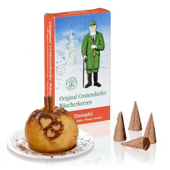 Crottendorfer Räucherkerzen "Zimtapfel"