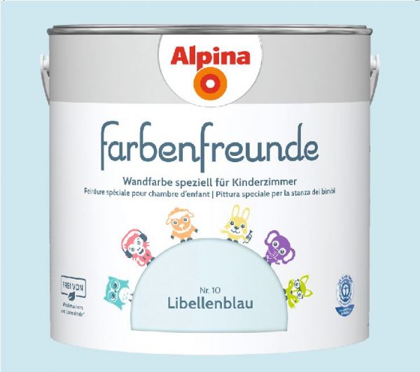 Alpina Farbenfreunde Nr. 10 Libellenblau, 2,5 L