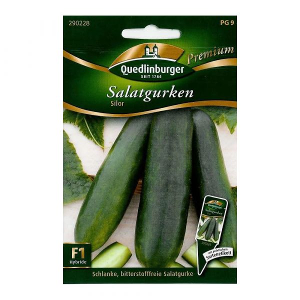 Quedlinburger Saatgut Salatgurken Silor Samen - 290228