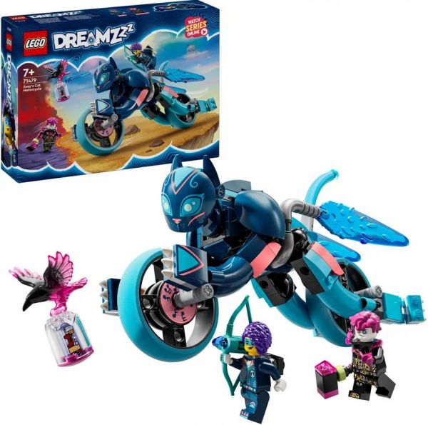 LEGO Dreamzzz - Zoey´s Katze Motorrad, 71479
