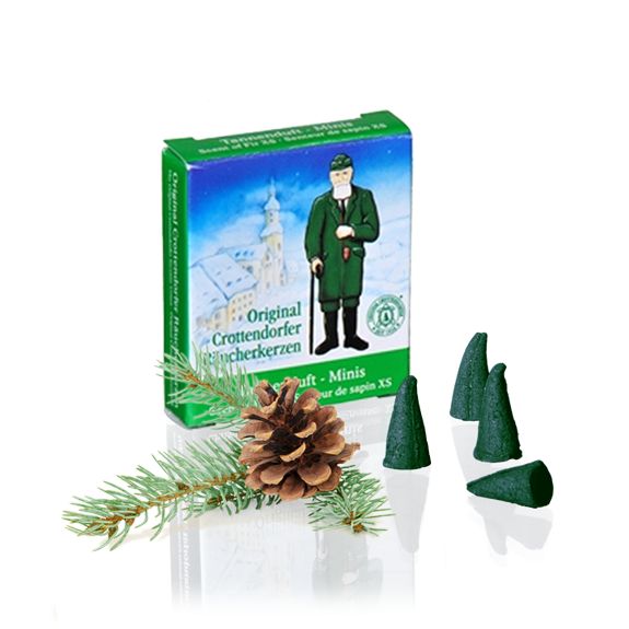 Crottendorfer Räucherkerzen Tannenduft - Minis