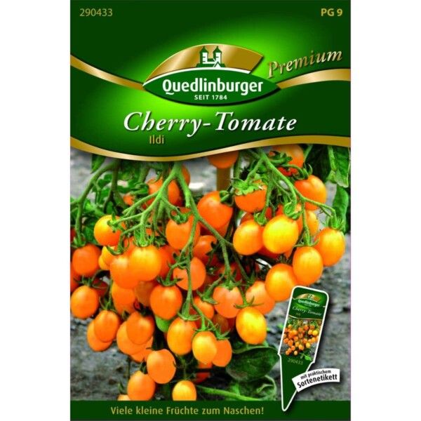 Quedlinburger Saatgut Cherry-Tomate Ildi Samen - 290433