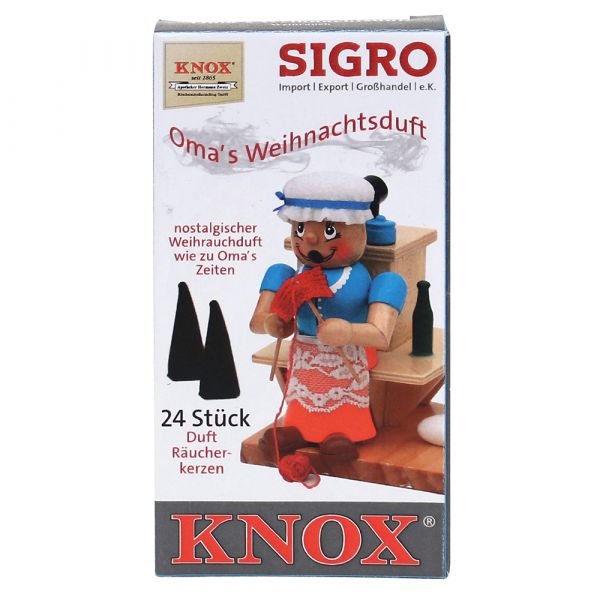 Sigro KNOX-Räucherkerzen "Oma's Weihnachtsduft"