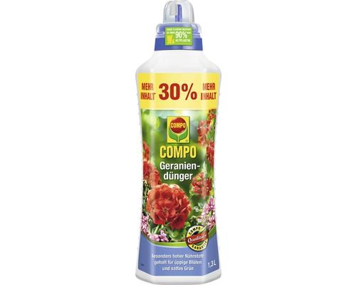 Compo Geraniendünger 1,3 ltr., 1Stck.