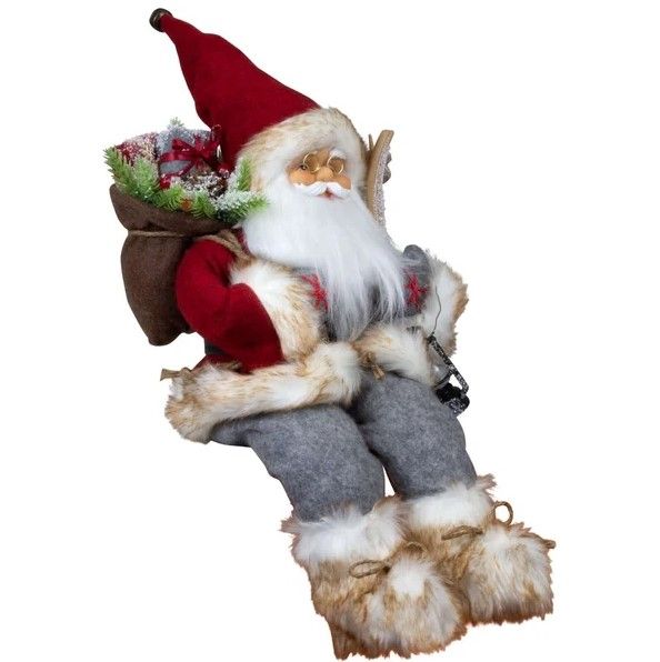 Santa Alvar sitzend, 45 cm