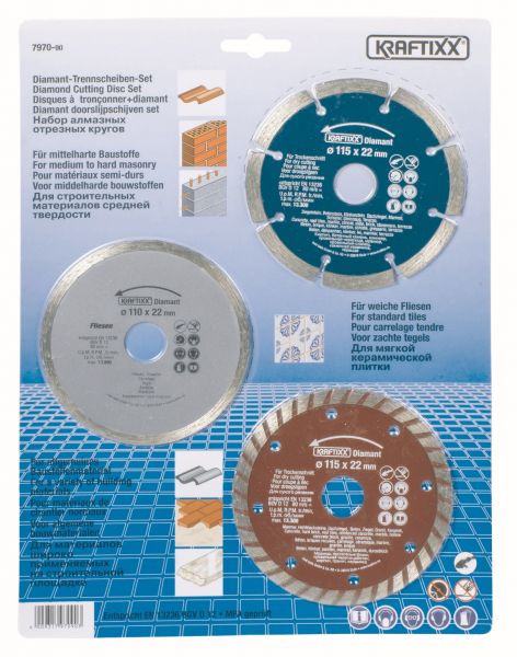 Diamant-Trennscheiben-Set