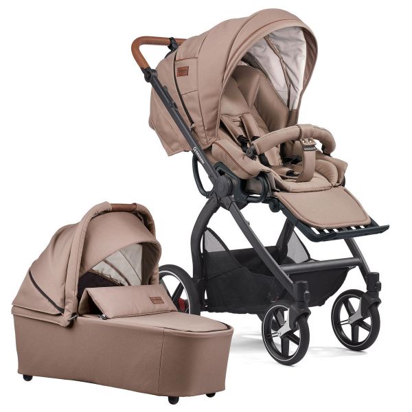 Gesslein Kombi-Kinderwagen "FX4" taupe