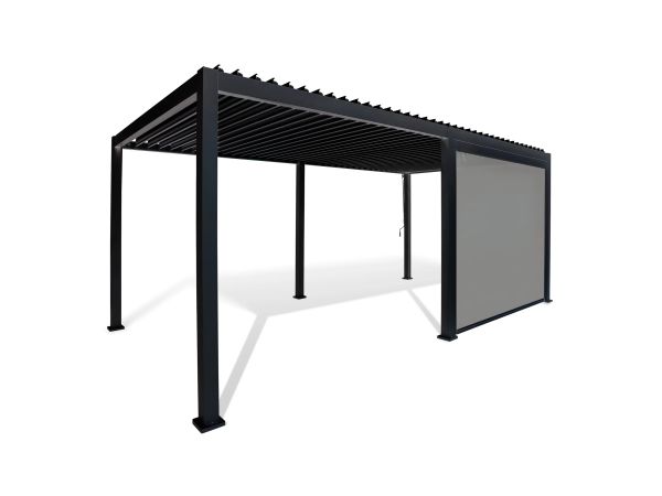 Seitenrollo 300 cm (für Cadiz Breite 300 cm), anthrazit