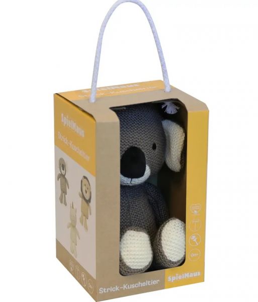 Spielmaus - Strick - Kuscheltier "Koala"