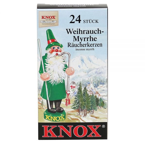 Sigro KNOX-Räucherkerzen "Weihrauch-Myrrhe"