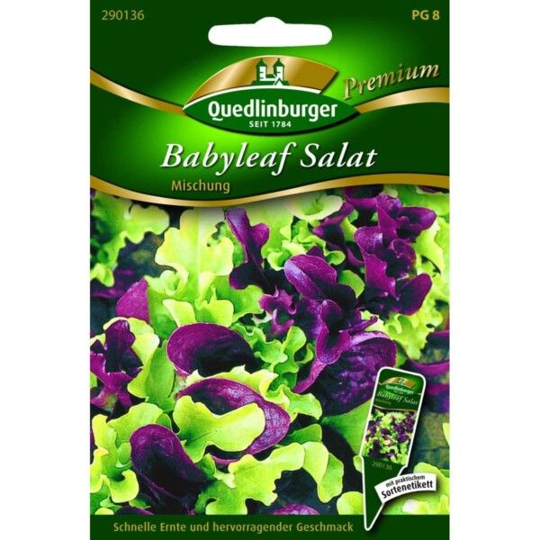 Quedlinburger Saatgut Babyleaf Salat Mischung - 290136