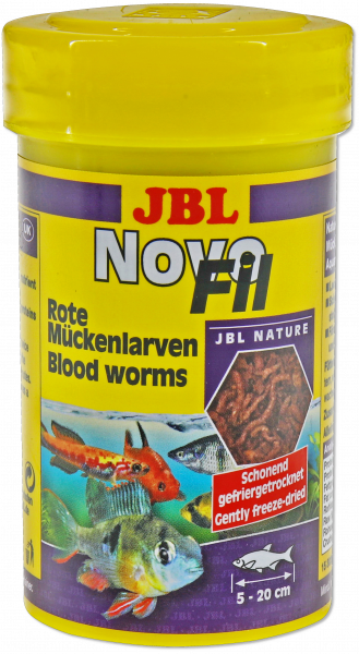 JBL NovoFil Rote Mückenlarven 100 ml