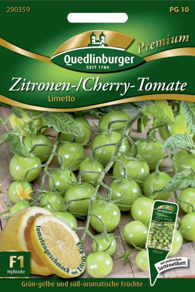 Quedlinburger Saatgut Tomaten Zitronen- Limetto Samen - 290359
