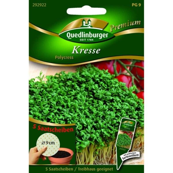 Quedlinburger Saatgut Kresse Polycress - 292922