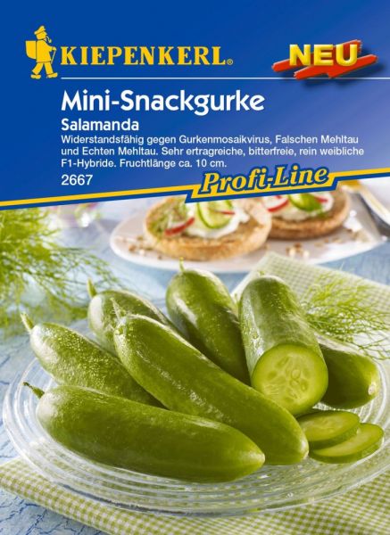 Kiepenkerl Mini-Snackgurke Salamanda