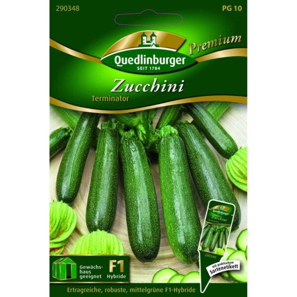 Quedlinburger Saatgut Zucchini Terminator Samen - 290348