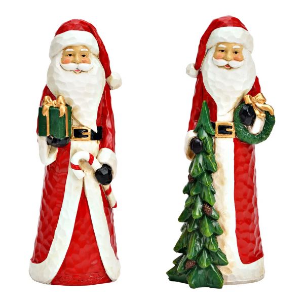 Nikolaus, aus Poly, Rot, 2-fach sortiert