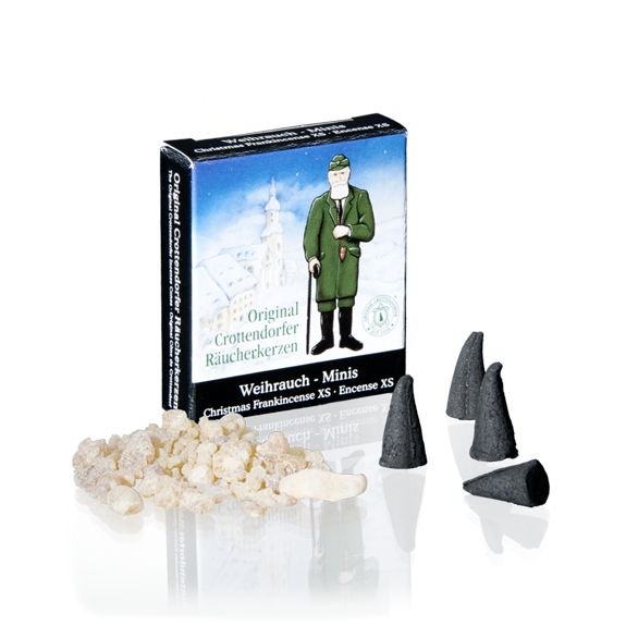 Crottendorfer Räucherkerzen "Weihrauch" - Minis