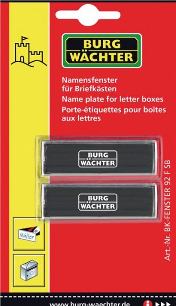 Burg-Wächter Fenster für briefkästen BK 92 F SB