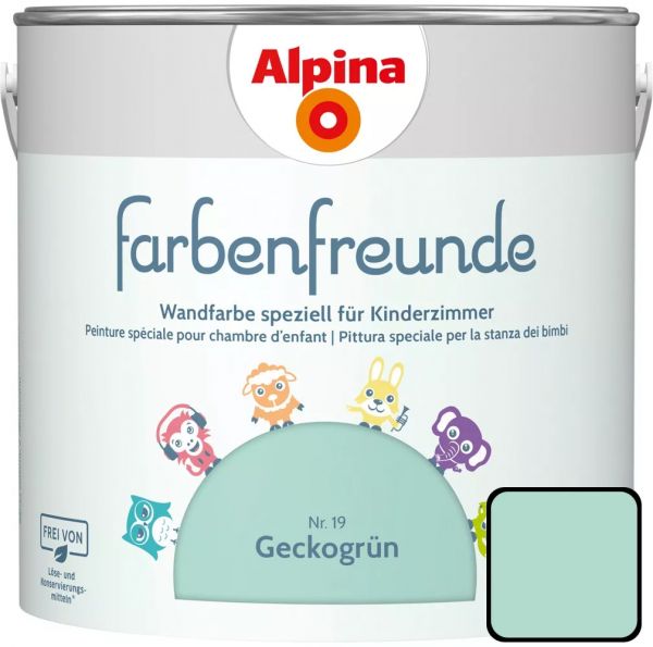 Alpina Farbenfreunde Nr. 19 Geckogrün, 2,5 L