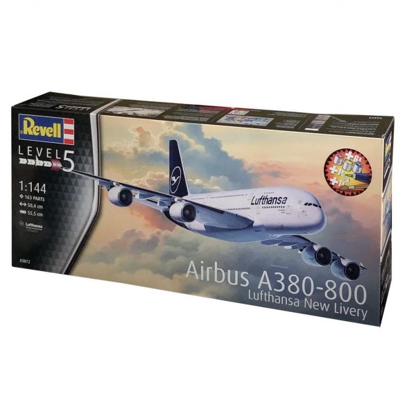 Revell Airbus A380-800 Lufthansa-Bundle