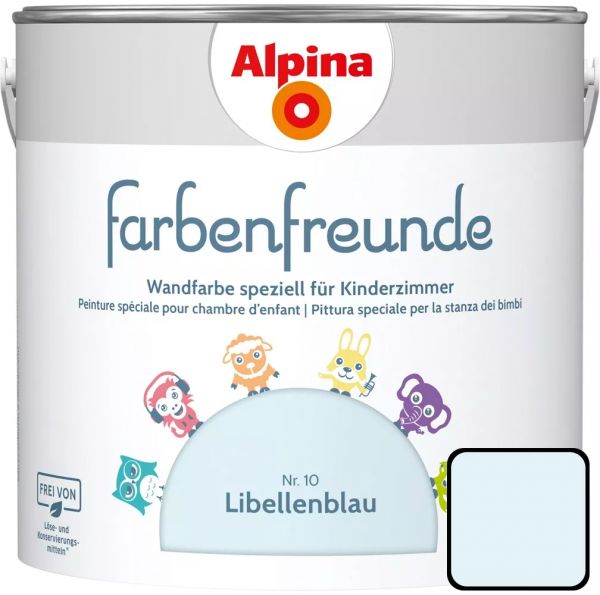Alpina Farbenfreunde Nr. 10 Libellenblau, 2,5 L