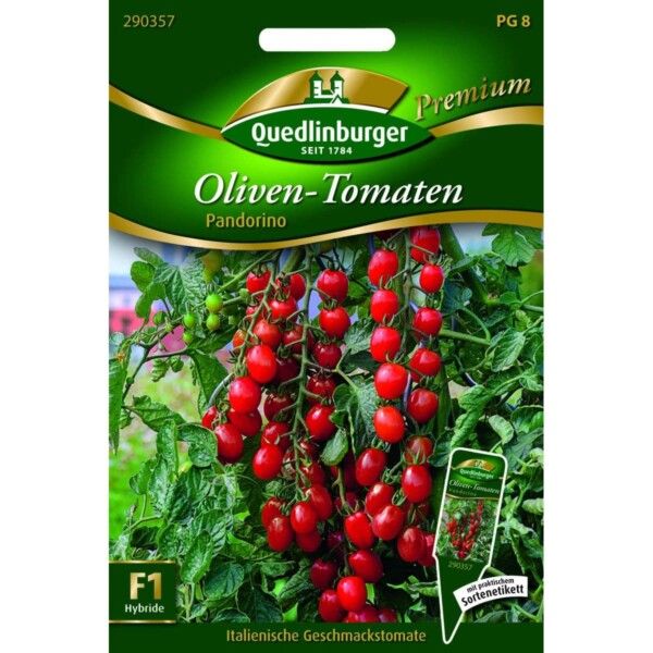 Quedlinburger Saatgut Tomaten Mini Roma Pandorino Samen - 290357