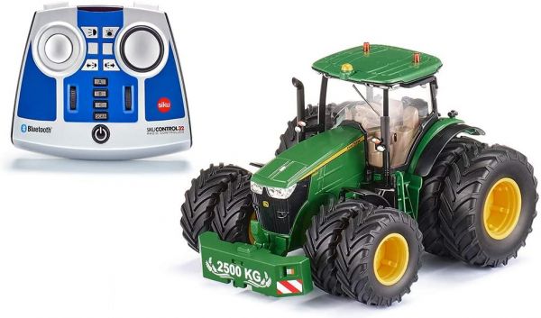 Siku John Deere 7290R mit Bluetooth App-Steuerung und Fernsteuermodul