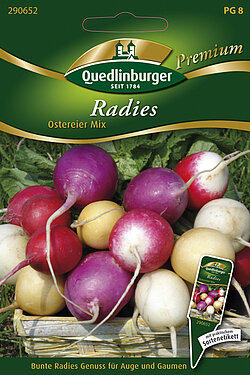Quedlinburger Saatgut Radies Ostereier Mix - 290652