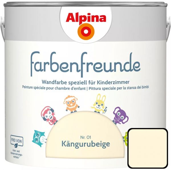 Alpina Farbenfreunde Nr. 01 Kängurubeige, 2,5 L