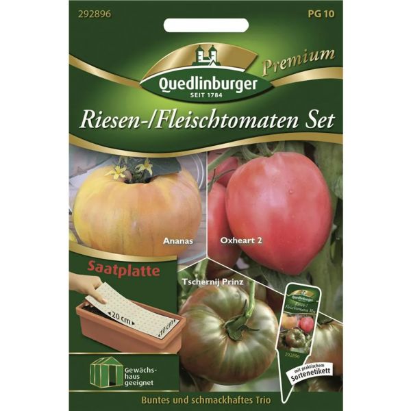 Quedlinburger Saatgut Riesen-/Fleischtomaten Samen - 292896