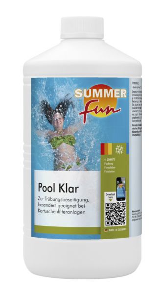 Summer Fun Pool Klar, 1 L