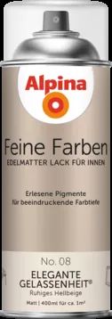 Alpina Feine Farben Sprühlack No. 08 – ELEGANTE GELASSENHEIT – Ruhiges Hellbeige