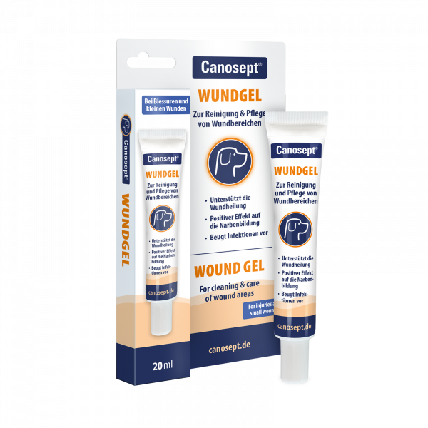 Canosept Wundgel für Hunde, 20 ml