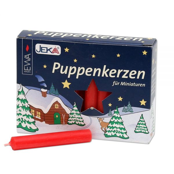 20er Puppenlichte, rot