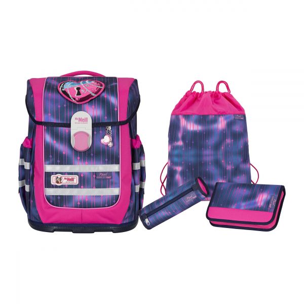 McNeill ERGO COMPLETE Pearl Schulranzen, 4tlg.