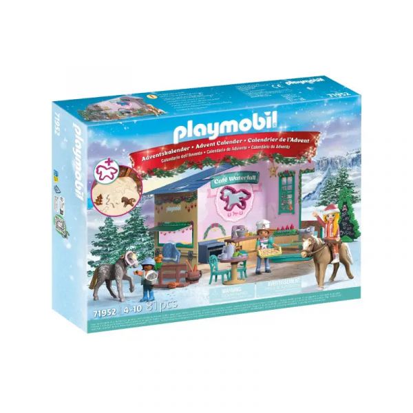 Playmobil Adventskalender "Weihnachtsbacken im Reiterhof", 71952