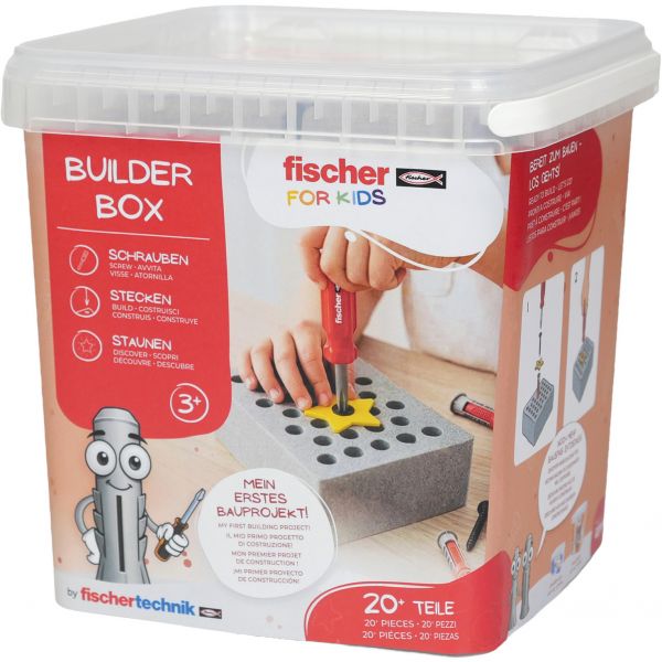 fischer for kids - Builder Box, Konstruktionsspielzeug, 20 tlg.