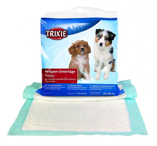 Trixie Welpen-Unterlage Nappy-Stubenrein, 60 x 60 cm