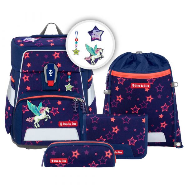 SPACE SHINE Schultaschen-Set 5-tlg., "Pegasus Night Nuala"
