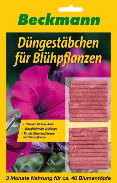 BIG Düngestäbchen für Blühpflanzen, 40 Stäbchen, 1 Stck.
