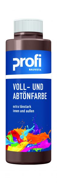 PROFI Voll- und Abtönfarbe, 500 ml, Dunkelbraun