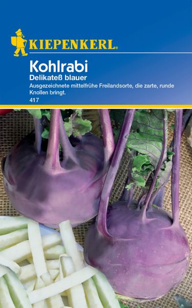 Kiepenkerl Kohlrabi - Delikatess blauer