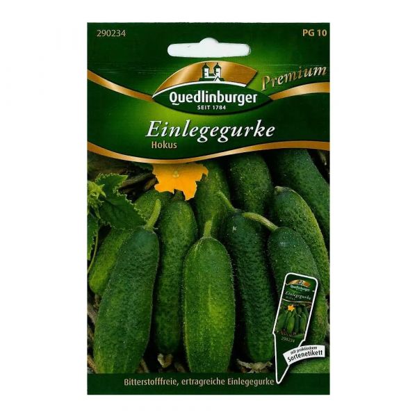 Quedlinburger Saatgut Einlegegurken Hokus Samen - 290234