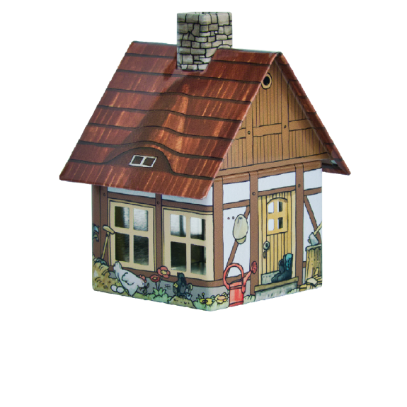 Crottendorfer Räucherhäuschen "Bauernhaus"