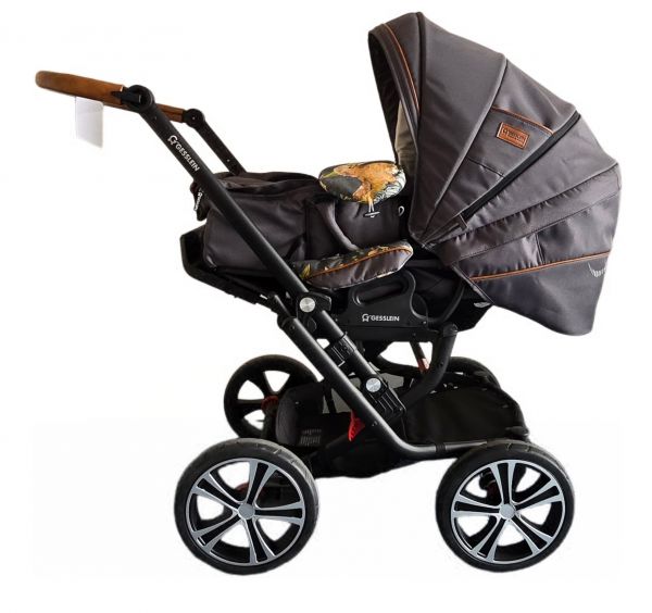 Gesslein Kombi-Kinderwagen "F10" Air+ schwarz
