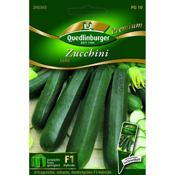 Quedlinburger Saatgut Zucchini Leila Samen - 290365
